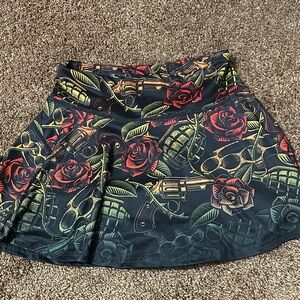 Constantly Varied Gear Skort - Black with Red and Green Accents